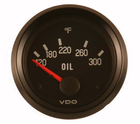 [RX1-10-01583] 2-1/4 Oil Temperature VDO Gauge