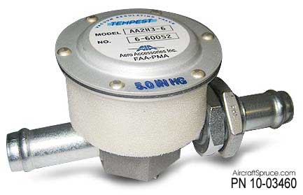 [RX1-10-03461] AA2H3-12 New Tempest Vacuum Regulator