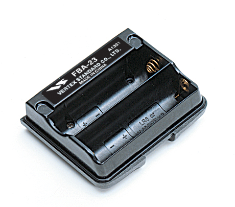 [RX1-11-02565] Yaesu Vertex Aa Alkaline Battery Case (2) For VXA 710