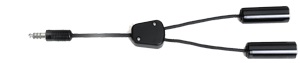 [RX1-11-05957] David Clark Dual GA To Helicopter Adapter