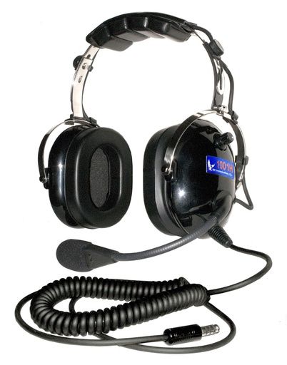 [RX1-11-08228] Dre Passive Hdset Blk Helicopter Flx Bm
