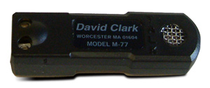 [RX1-11-09263] David Clark M-77 Microphone