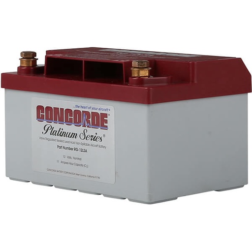 [RX1-11-09455] Concorde Battery Sealed RG-12LSA Experimental