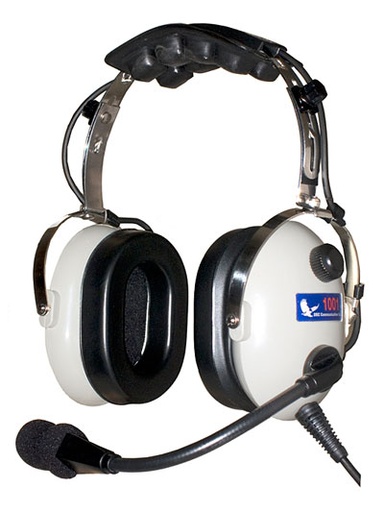 [RX1-11-09497] Dre-1001 White Passive Headset
