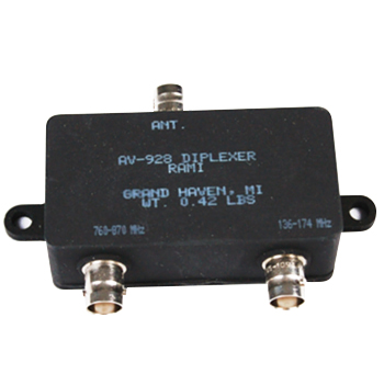 [RX1-11-14049] RAMI AV-928 Antenna Diplexer 136-174 760-870 Mhz