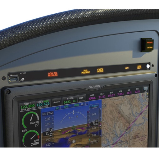 [RX1-11-15374] Central Warning Panel 1X8