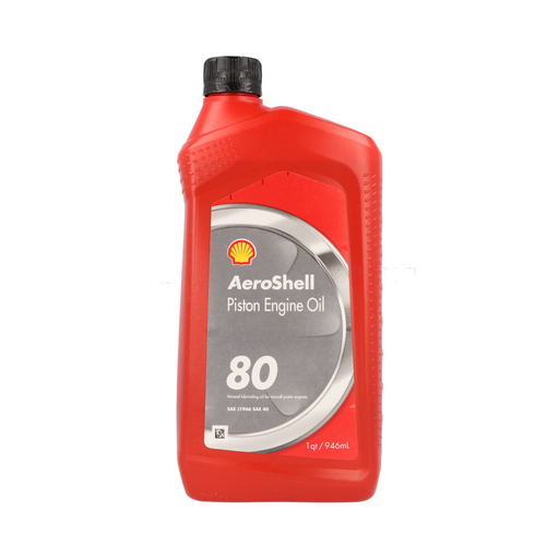 [RX11-ASO80_1QT] AEROSHELL OIL 80 , PISTON OIL , CAN 1 QT // SAE-J-1966 Gº 40