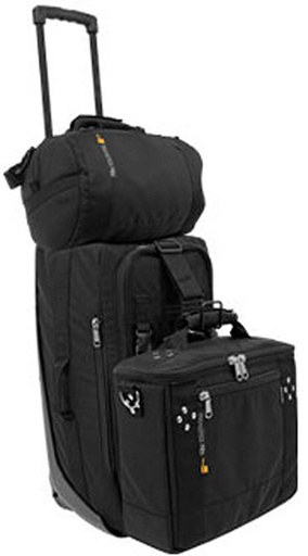 [RX1-13-14968] Scheyden Flight Crew Luggage Black 3 Piece Vlk Ensemble