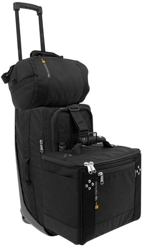 [RX1-13-14970] Scheyden Flight Kit Luggage Black 3 Piece Fk Ensemble