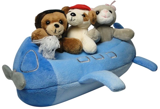 [RX1-13-17455] Airplane And Puppets