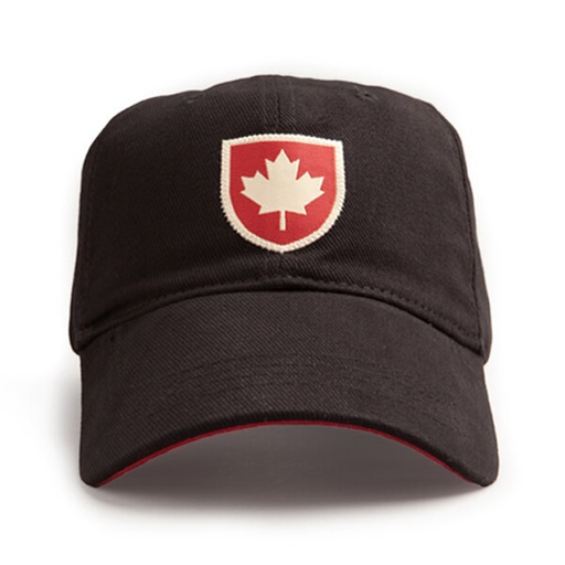 [RX1-13-20631] Canada Shield Cap Black