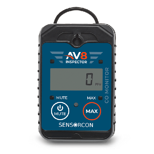 [RX1-10-07327] Sensorcon AV8 Inspector Portable Carbon Monoxide Monitor