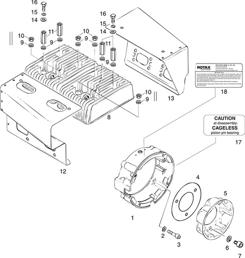 [RX1-15-01243] ROTAX 842-055 DISTANCE NUT M8X37
