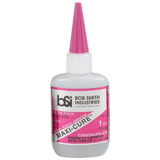 [RX1-01-01459] Bsi Maxi-Cure Extra Thick Cyanoacrylate 1Oz