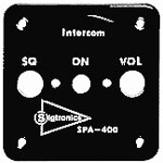 [RX1-11-08500] Sigtronics Face Plate Option