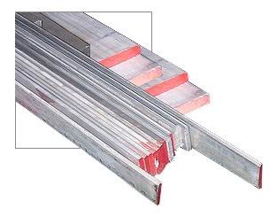 [RX1-03-44400-3] 2024T3 Rect Bar 1/2X1 - 3 Foot
