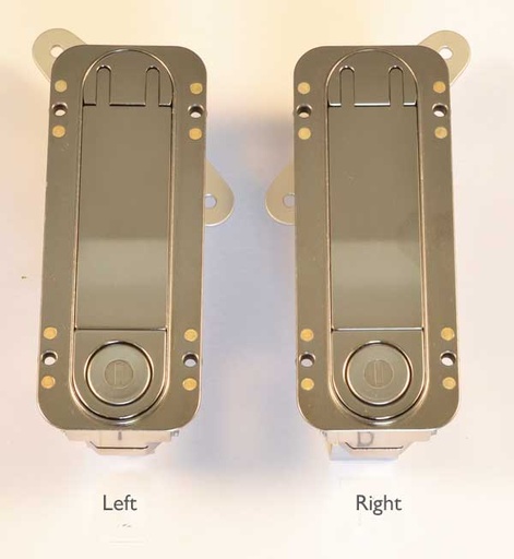 [RX1-05-12513] Baggage Door Locking Latch Flush Mount (R)