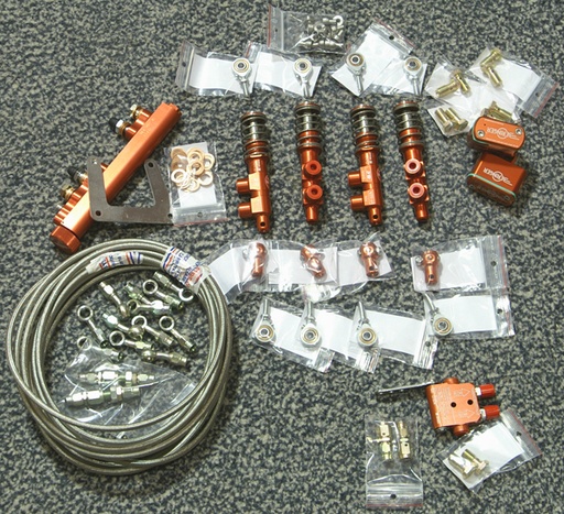 [RX1-06-01770] Beringer Basic Fuselage Kit Rv6-10 With Hose Pkg Copilot Brakes Srvfu04