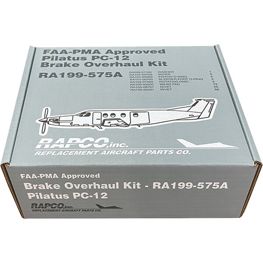 [RX1-06-03546] Rapco Pc-12 Brake Overhaul Kit RA199-575A