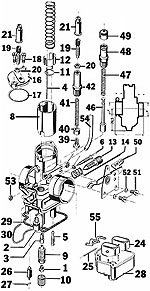 [RX1-07-00431] Bing Choke Housing 151-721-07