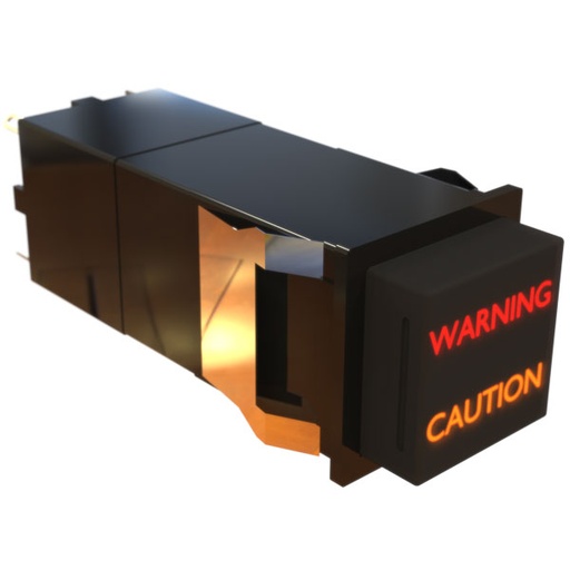 [RX1-11-15373] Master Caution Master Warning Switch 12/14V