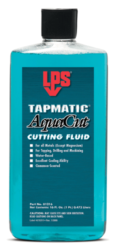 [RX1-09-02132] LPS 01216 Tapmatic Aquacut Cutting Fluid 16Oz Bottle