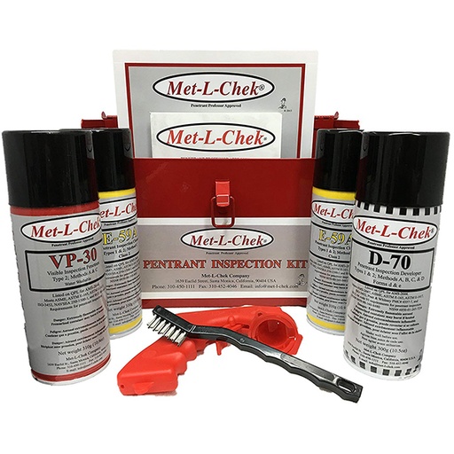 [RX1-09-03052] Met-L-Chek Penetrant 8Pk 16Oz Kit
