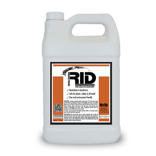 [RX1-09-05491] NUVITE RID GALLEY LAVATORY 1GAL