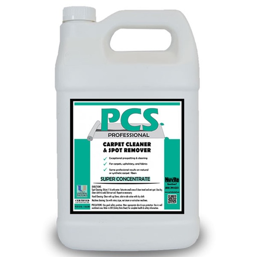 [RX1-09-05493] Nuvite Pcs Cleaner 1Gal