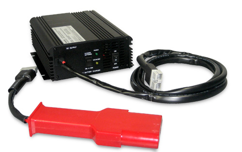 [RX1-11-05086] 24V Port Power Supply 20 Amp Cess Plg & Battery Clips