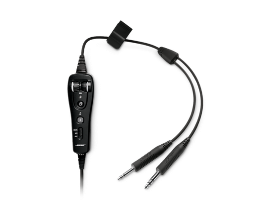 [RX1-11-08733] Bose A20 Dual GA Plugs Cable With Bluetooth & Electret Mic
