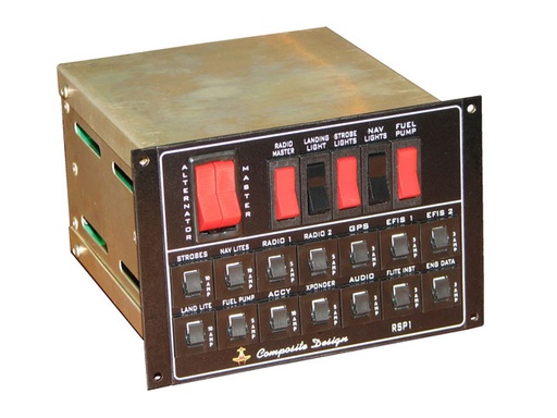 [RX1-11-10081] Radio Stack Power Panel 14V