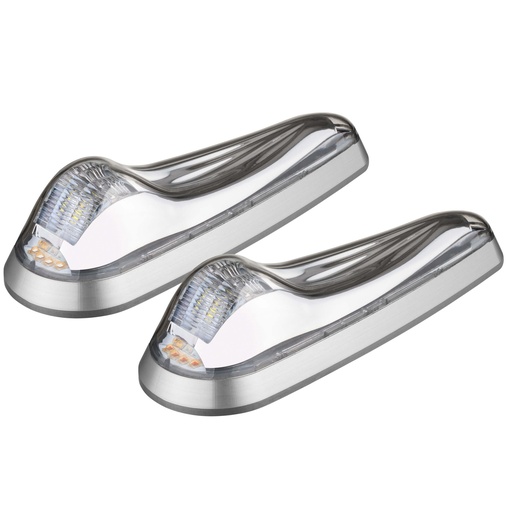 [RX1-11-15568] AeroLEDs Pulsar 600 Wingtip Forward & Tail Position / Anti-Collision Light Pair Certified (28V)
