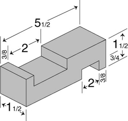 [RX1-12-01310] Bucking Bar 2-3/8 Lbs. Tp-736