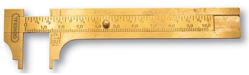 [RX1-12-03782] 4 Inch Brass Caliper 133Me