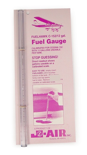 [RX1-13-00443] Fuelhawk C-152 12Gallon Fuel Gauge