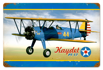 [RX1-13-08240] Kaydent Metal Sign 18X12