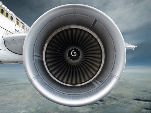 [RX1-13-13557] Jose Ocana Art Turbofan Print 54X36