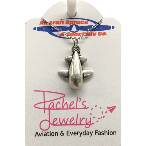 [RX1-14-03307] GUPPY PLANE NECKLACE