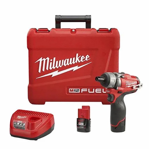 [RX1-12-05646] Milwaukee M12 Fuel 1/4 Hex 2-Speed Screwdriver Kit