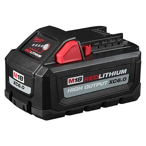 [RX1-12-05647] Milwaukee M18 Redlithium High Output XC6.0 Battery Pack