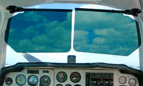 [RX1-05-03434] BEECH 3RD AXIS SUNVISOR