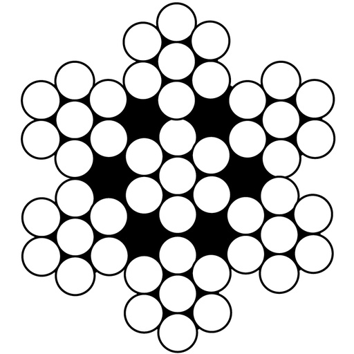 [RX1-05-03600] Control Cable 1/16 7X7 Galv