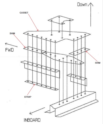 [RX1-05-04289] Rangemaster Inertia Reel Mount Kit 173-53001