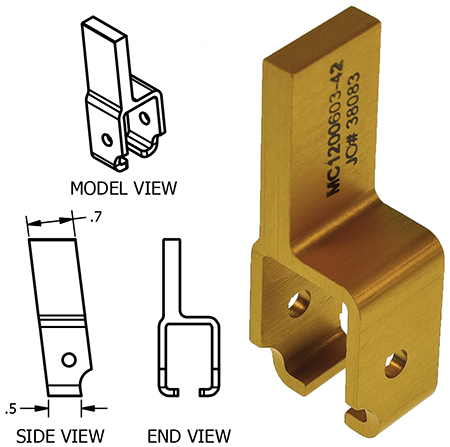 [RX1-05-15014] MC1200603-42 Right Seat Roller Housing For Cessna