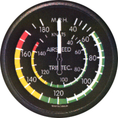 [RX1-13-04799] Rd Airsp Indicator Fridge Mag