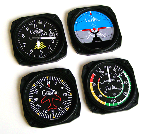 [RX1-13-04830] Cessna Classic Inst. Coaster