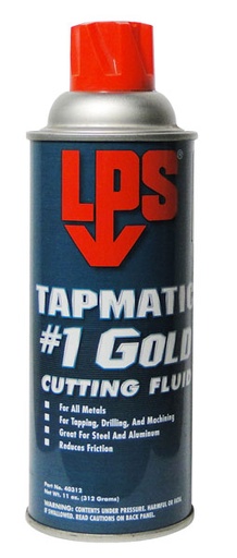 [RX1-09-00159-12] LPS 40312 Tapmatic #1 Gold Cutting Fluid 11Oz Aerosol Case Of 12