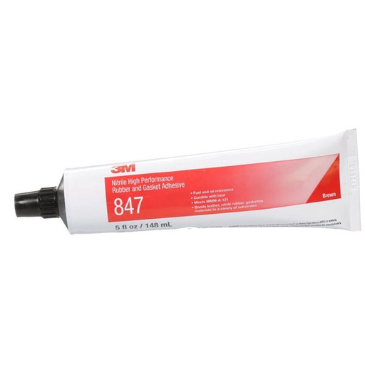 [RX1-09-01361] 3M Rubber & Gasket Adhesive 847 5 Oz