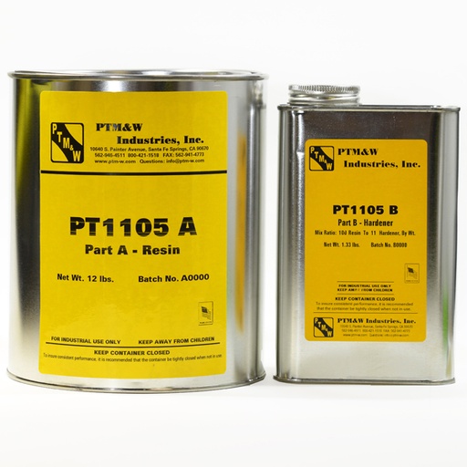 [RX1-09-05263] Epoxy Surface Coat PT1105 A/B Quart Kit